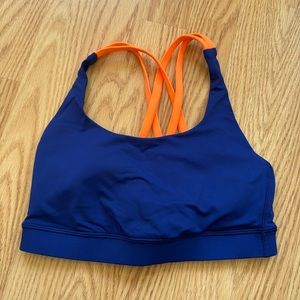 lululemon Energy Ribbed Longline Bra Medium Support